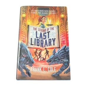 The Legend of the Last Library Book by Frank L. Cole. Hard cover